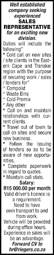 Sales Representative