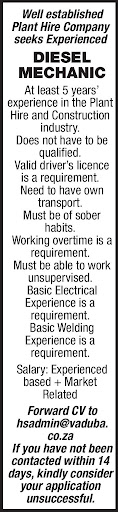 DIESEL MECHANIC