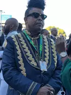 LOOK: Papa Penny turns heads in navy and gold suit at SONA 2026