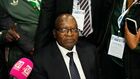 Former South African president Jacob Zuma returned to court on Thursday, alongside French arms manuf