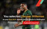 Bok MVP Damian dominated in record win