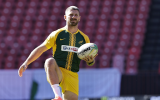 Willie le Roux training with Boks in Durban ahead of big Pumas clashes