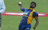 Blast from the past: Muralitharan has Proteas batsmen in a spin