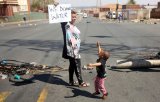 Two weeks without water: Westbury residents protest as taps remain dry