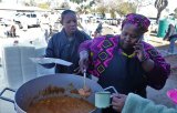 AbaThembu king and queen join relief efforts for flood victims