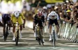 Pogacar beats Van der Poel to win Tour stage four in 100th career victory