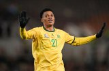 Bafana coach Hugo Broos has high hopes for Sinoxolo Kwayiba