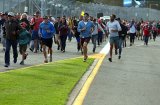 Fans welcome back on Albert Park track after 2023 invasion