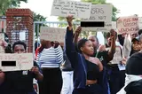 Umlazi college students rally against 'gunpoint' housing allocations
