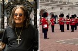 Royal Band Play Ozzy Osbourne Tribute Outside Buckingham Palace