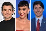 Orlando Bloom Laughs Off Media Furore Around Ex Katy Perry And Justin Trudeau