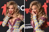 Doja Cat Ate Her Lipstick On The VMAs Red Carpet And No We Don't Know Why Either