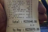 South Africa stunned by DJ’s R225 000 drinks bill – and R30 tip