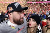 Sports world congratulates Taylor Swift and Travis Kelce on engagement