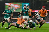 Hansen hat-trick sinks Wallabies