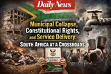 Municipal Collapse, Constitutional Rights, and Service Delivery: South Africa at a Crossroads