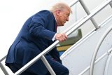 Trump Stumbles On Air Force One Stairs After Mocking Biden For The Same Thing