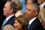 Obama Says US Moving 'Dangerously Close' To Autocracy Under Trump