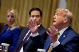 'Off The Rails': Trump's Ramble In The Middle Of Cabinet Meeting Is 24-Karat Nonsense