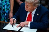 Trump Relative Says It's 'Definitely' His Signature On Epstein Birthday Note