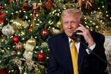 Trump Warns Child About Dangers Of 'A Bad Santa' Infiltrating U.S.