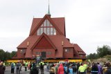 WATCH | Swedish church on slow road trip to escape mining subsidence