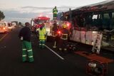 Bloemfontein bus crash leaves ten dead