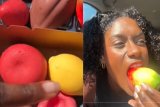 Woman finds viral fruit-shaped desserts in Cape Town – WATCH