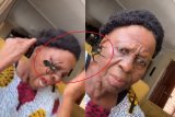 Gogo’s hilarious reaction to spider filter prank has Mzansi in stitches – WATCH