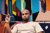 Artist Blessing Blaai blessing Joburg with eye-catching murals
