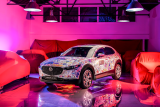 Mazda UK creates interactive CX-30 art car at CarFest 2025