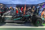 Life-size Mercedes-AMG F1 Car made of LEGO tours SA [pics]