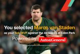 Eskom lit up Eden Park for Boks