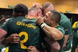 Marx gets MOBBED by Springbok teammates as he’s crowned Player of the Year [video]