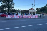 Silent Gaza protest greets Nik Rabinowitz show at elite school