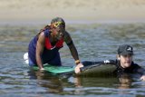 Surfers Challenge from the 5km line