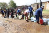 Fochville residents block streets in protest over month-long water outage