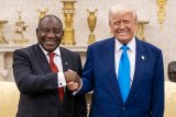 South African delegation heading BACK to the White House