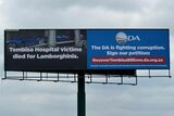 Killed for Lamborghinis: DA billboard takes aim at Tembisa Hospital corruption syndicates