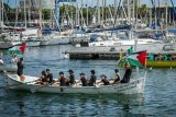 Gaza-bound boats carrying Mandla Mandela not deterred by drone strike