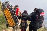 Rescuers assist two hikers on Cape Town’s iconic trails