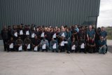 East London’s Kelsaf team doing their best amid plastic deluge