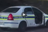 WATCH | Police car on the road with no door — here’s what happened