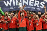 Emotional Ronaldo rejoices in Portugal winning Nations League