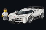 Lego Bugatti Centodieci hits the road in miniature