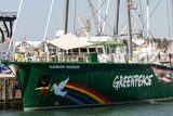 On board the Rainbow Warrior — the iconic Greenpeace ship