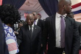 Trump’s ‘good English’ praise prompts eye-rolls and cheers in Liberia