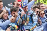 Alex Marquez wins British Grand Prix sprint to end brother Marc's winning streak