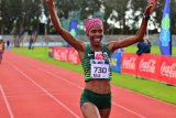Frans, Solomons set hot pace in icy weather to claim 21.1km titles