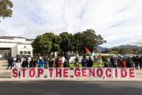 Protest outside US Consulate in Cape Town as Israel moves to take over Gaza City